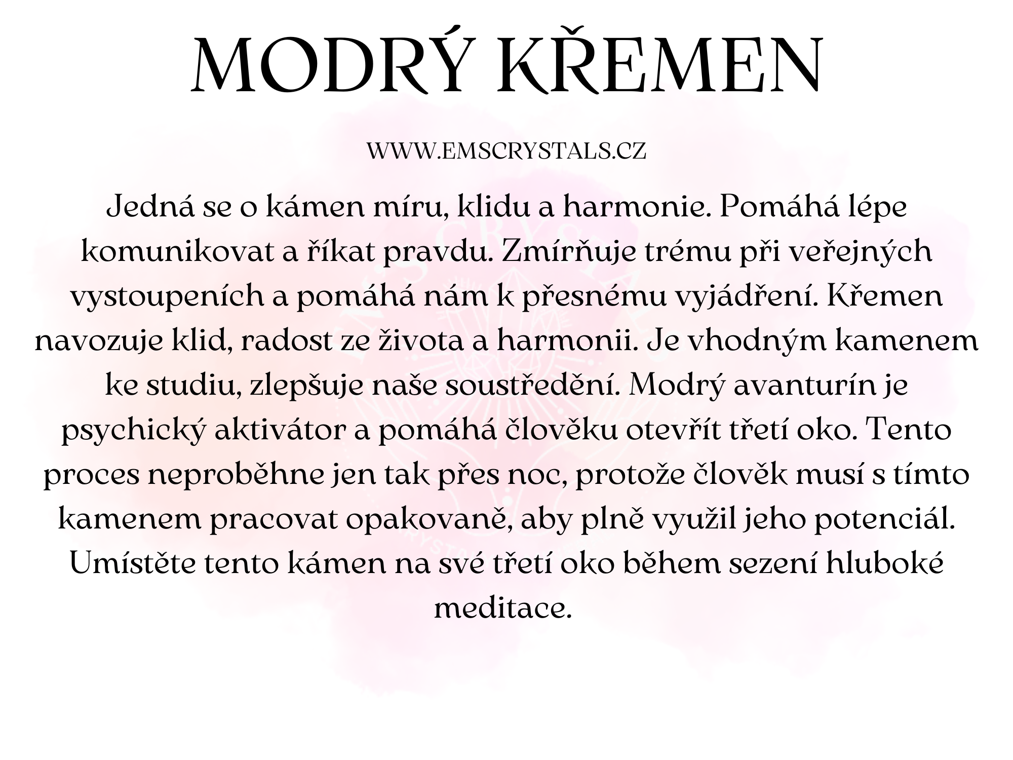 modrý křemen